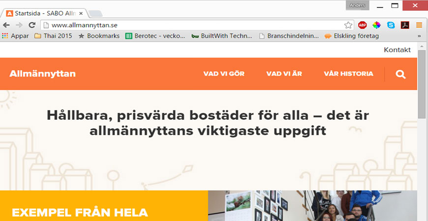 Allmännyttan.se, ny sajt från SABO med innehåll från CfN