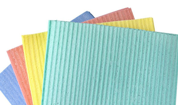 Disktrasa tillverkad av cellulosa. Bild från Jysk.se