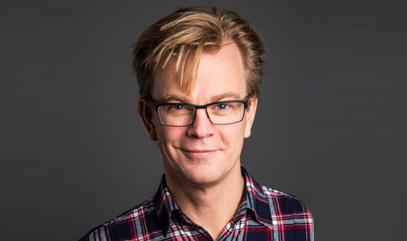 Anders Sjöman, kommunikationschef på Centrum för Näringslivshistoria