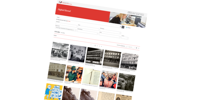 Den digitala läsesalen som Centrum för Näringslivshistoria nu lanserar finns på arkivet.naringslivshistoria.se.